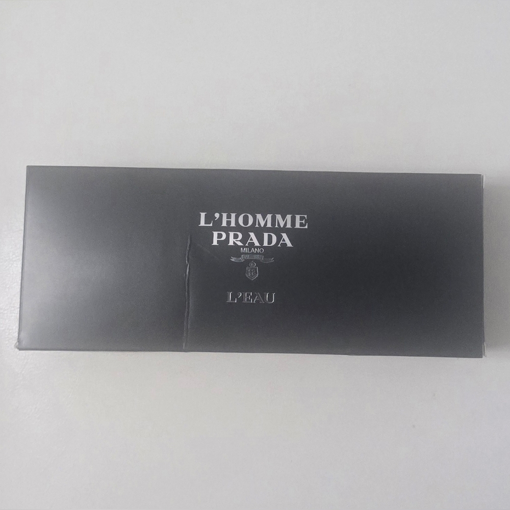 Prada Perfume Black Cotton Canvas Tote with Box - Picture 6 of 9